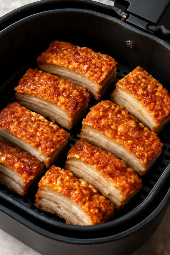 Air Fryer Crispy Pork Belly