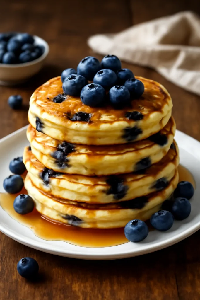 Buttermilk Blueberry Pancakes