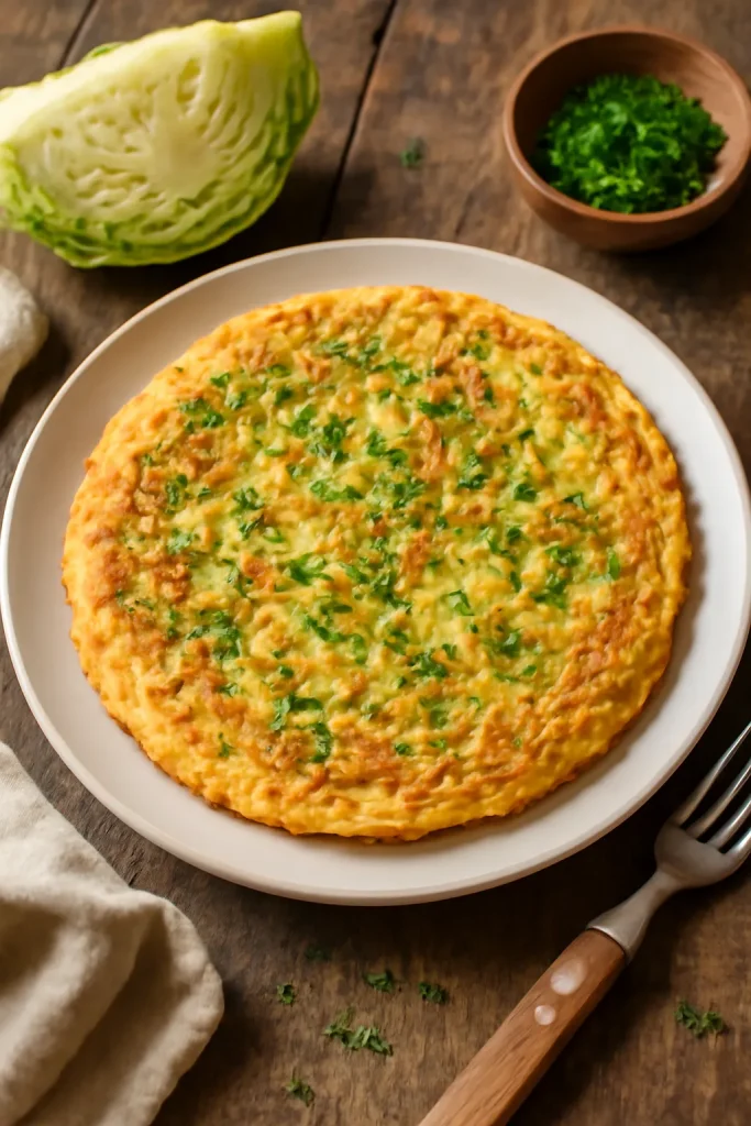 Cabbage Omelet
