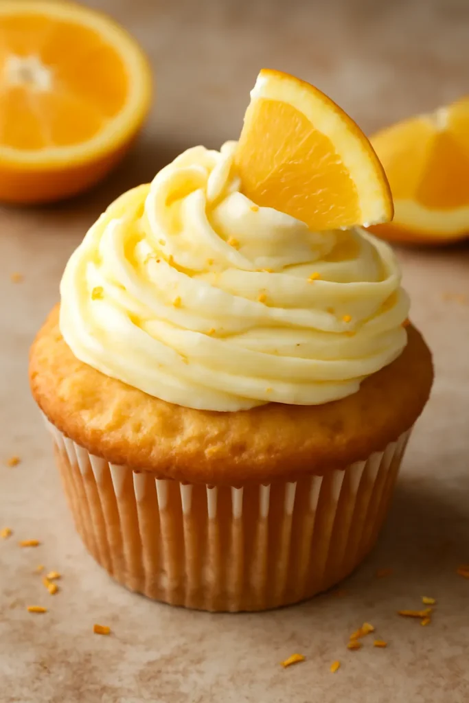Creamy Orange Muffin