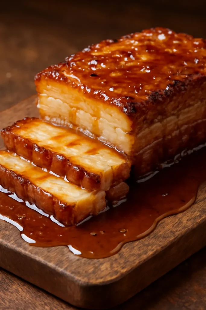 Crispy Honey Glazed Pork Belly