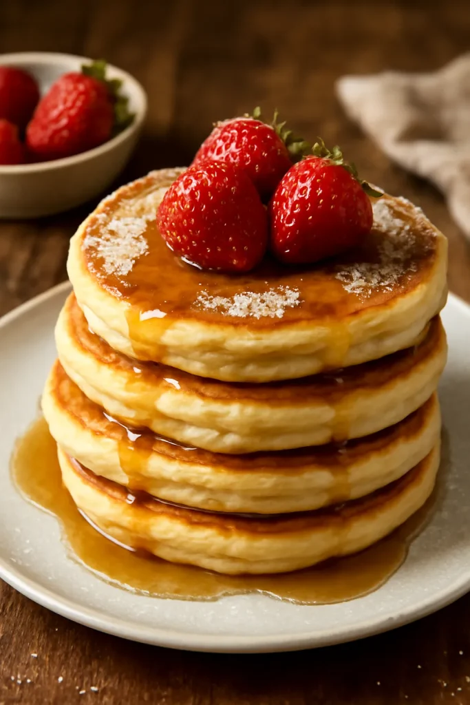 Fluffy American Pancakes