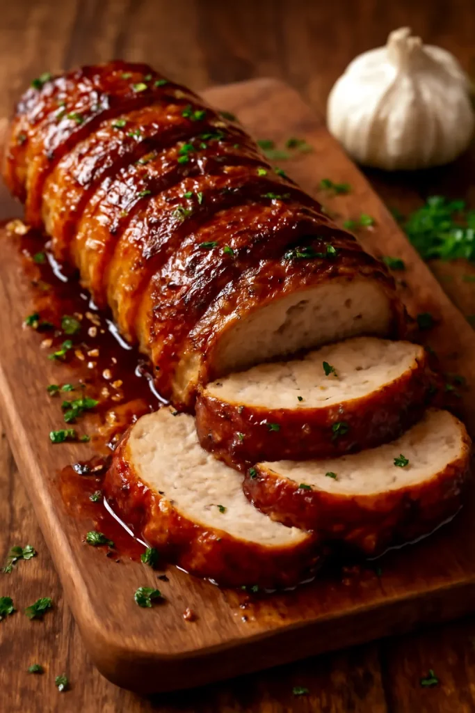 Garlic Brown Sugar Bacon Wrapped Pork Tenderloin.