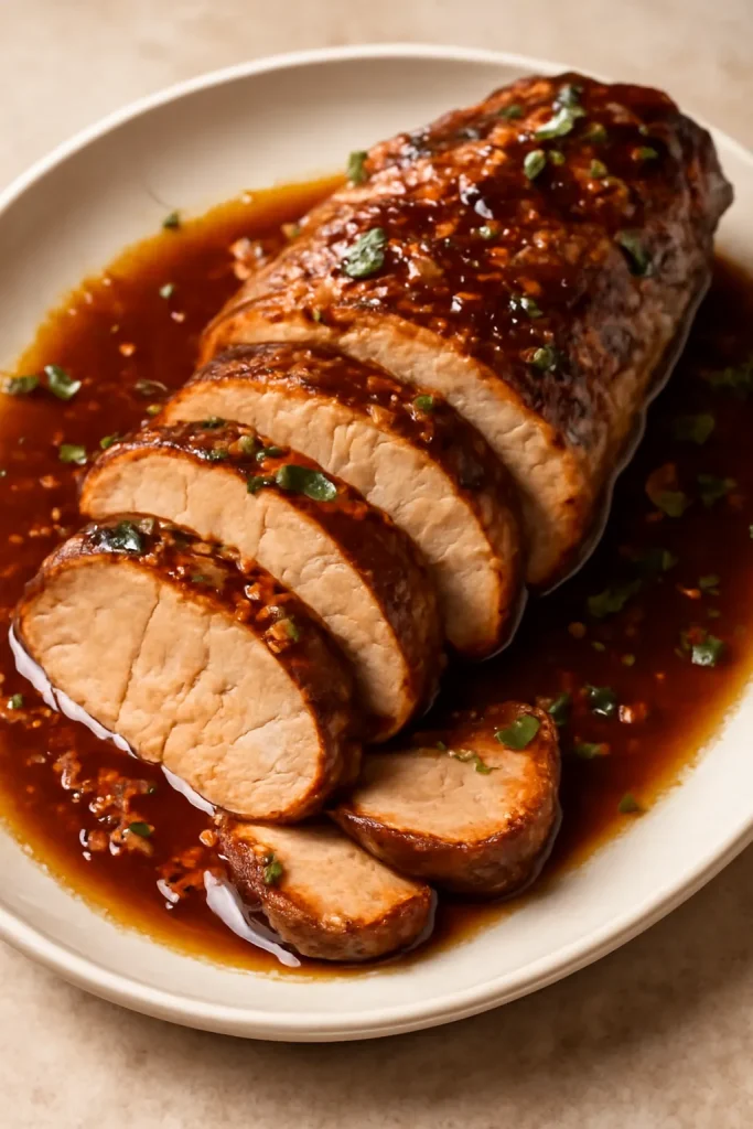 Honey Garlic Pork Tenderloin