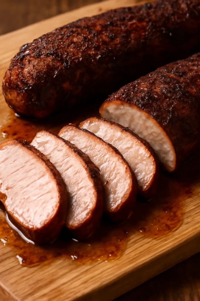 Juicy Smoked Pork Tenderloin
