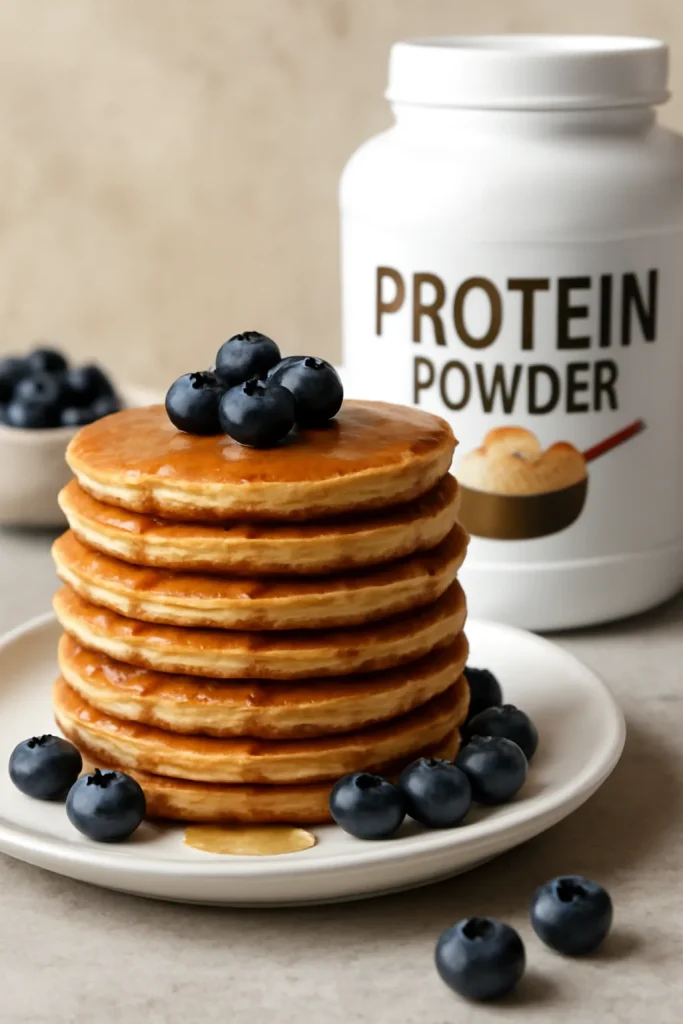 Protein Pancakes with Protein Powder