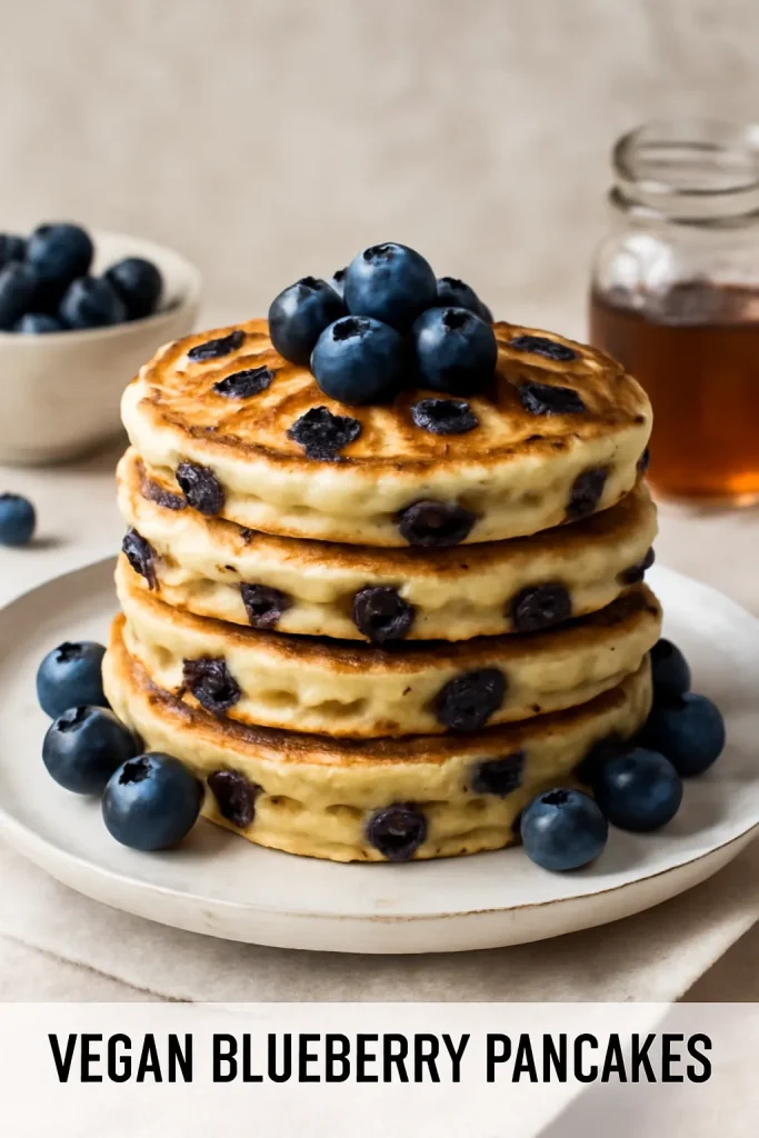 Vegan Blueberry Pancakes